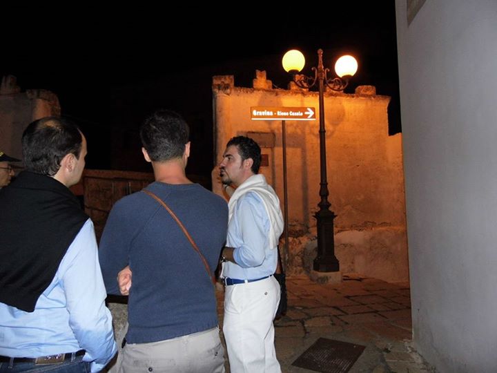 Foto durante l'escursione nella Ginosa Risorgimentale